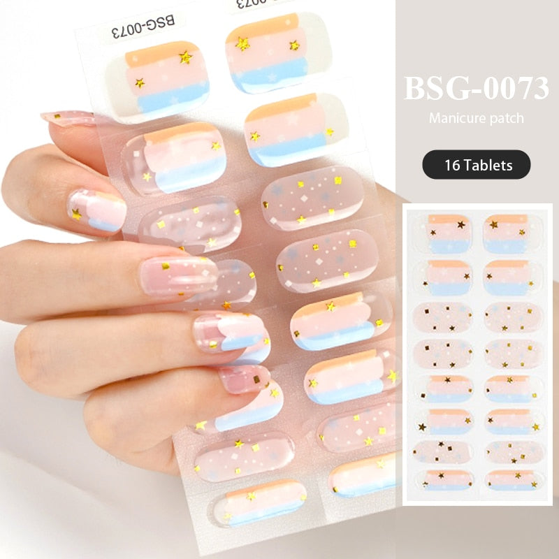 Semi-Cured Gel Nail Patch