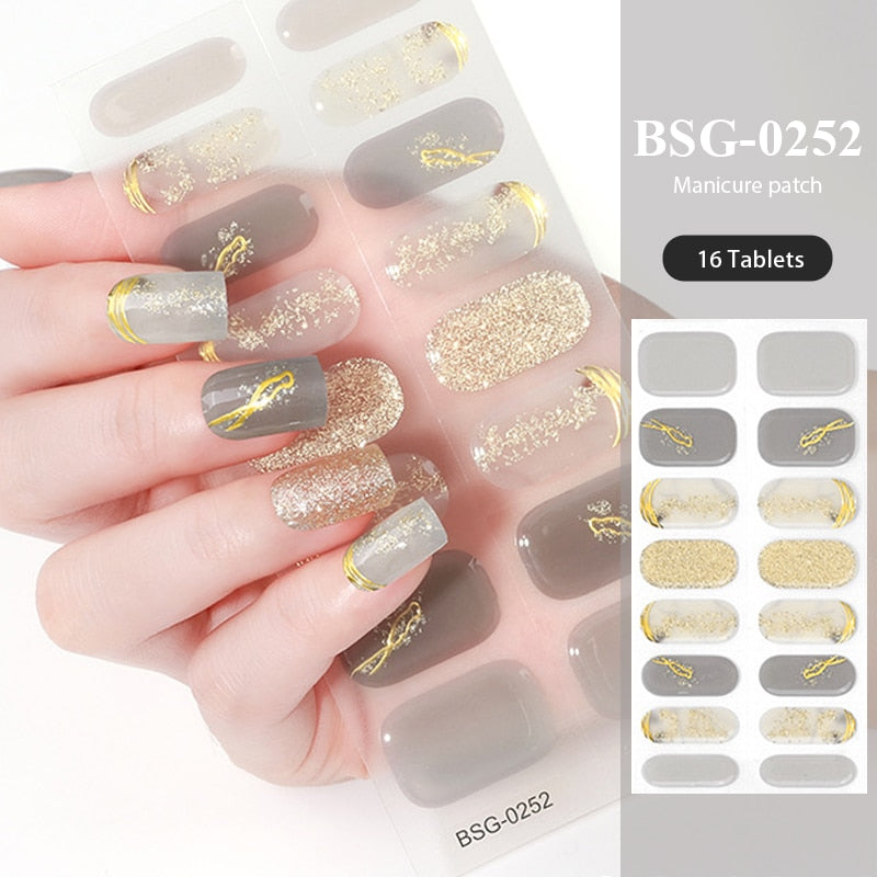 Semi-Cured Gel Nail Patch
