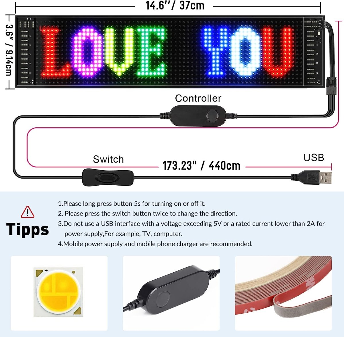 Customizable LED Panel - LightsBetter