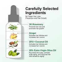 Thumbnail for Hair Growth Rosemary Oil - LightsBetter