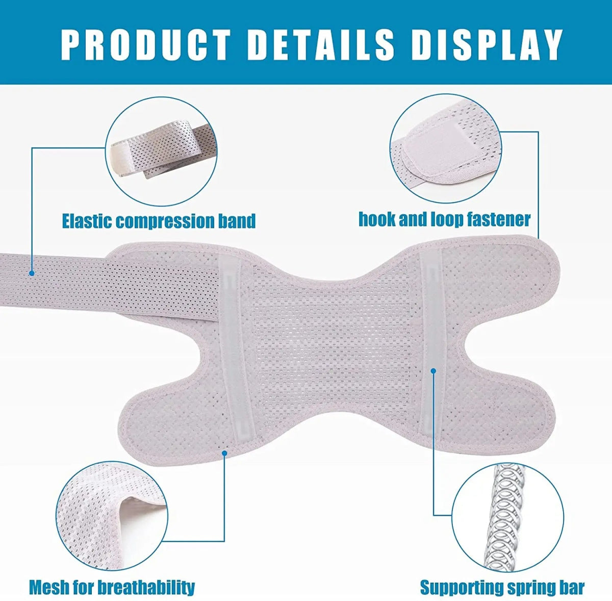 Knee Brace with Side Stabilizers - LightsBetter