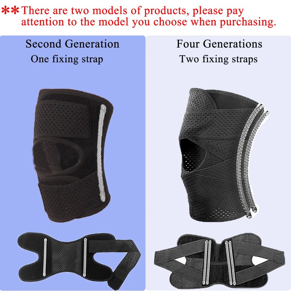 Knee Brace with Side Stabilizers - LightsBetter
