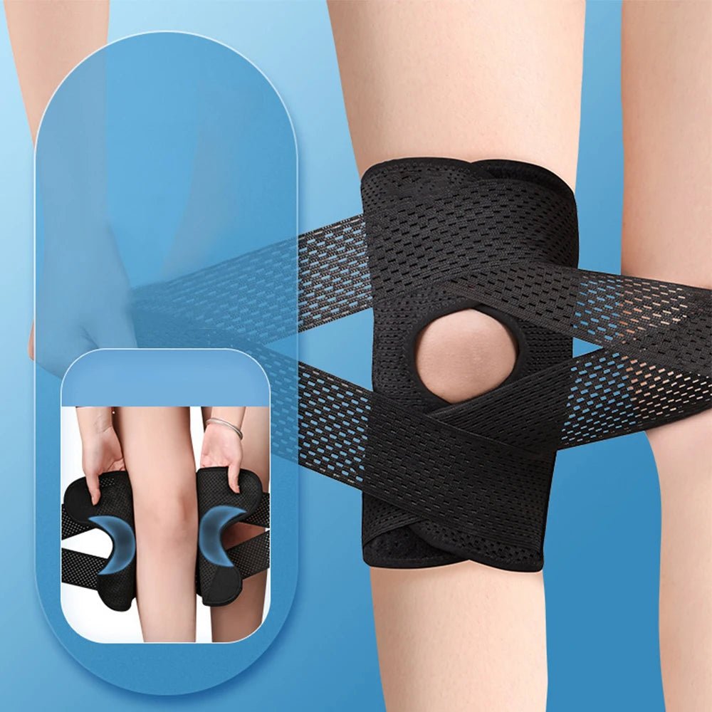 Knee Brace with Side Stabilizers - LightsBetter