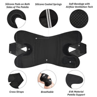 Thumbnail for Knee Brace with Side Stabilizers - LightsBetter