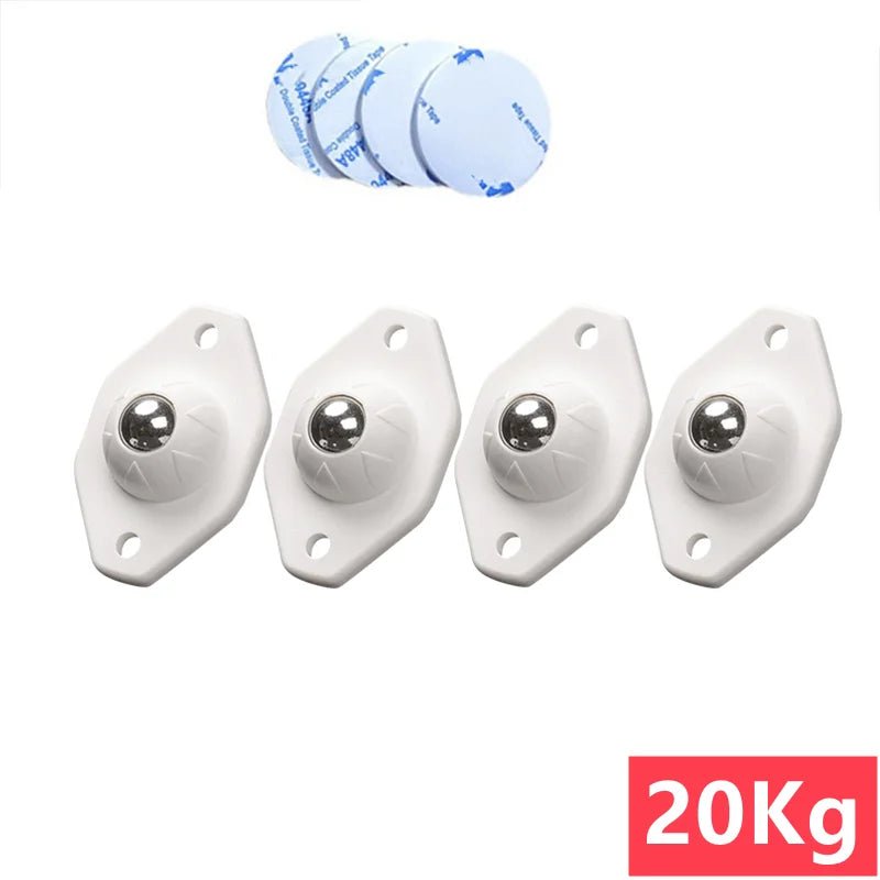 Mini Caster Wheels/4Pcs - LightsBetter