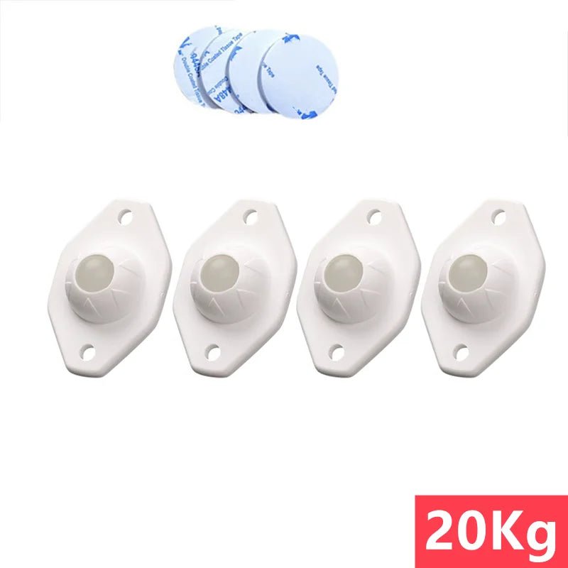 Mini Caster Wheels/4Pcs - LightsBetter