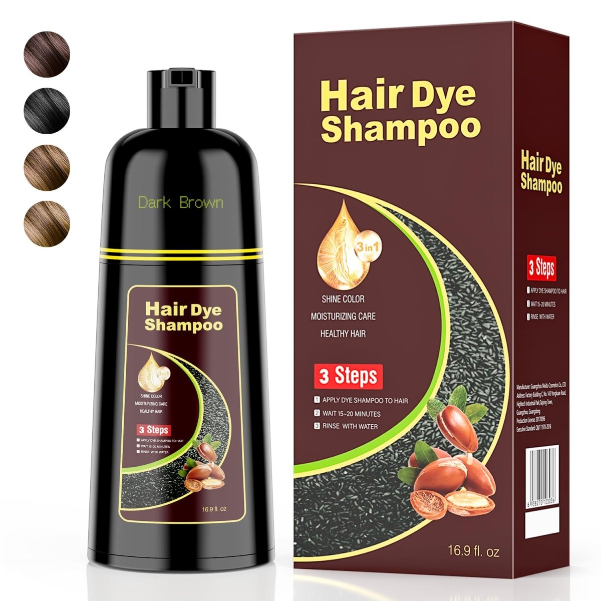 Narural Hair Dye Shampoo - LightsBetter