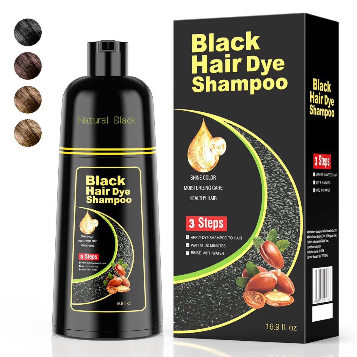Narural Hair Dye Shampoo - LightsBetter