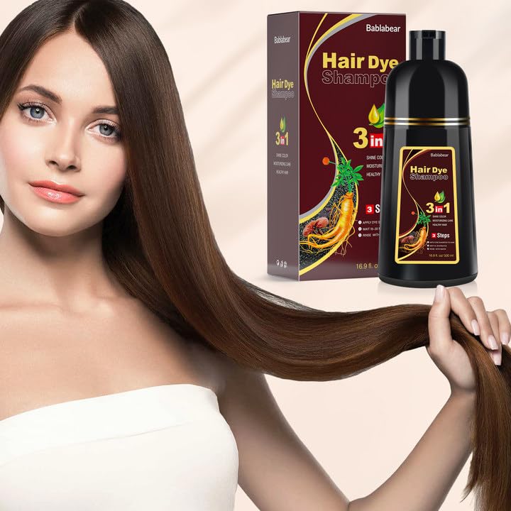 Narural Hair Dye Shampoo - LightsBetter