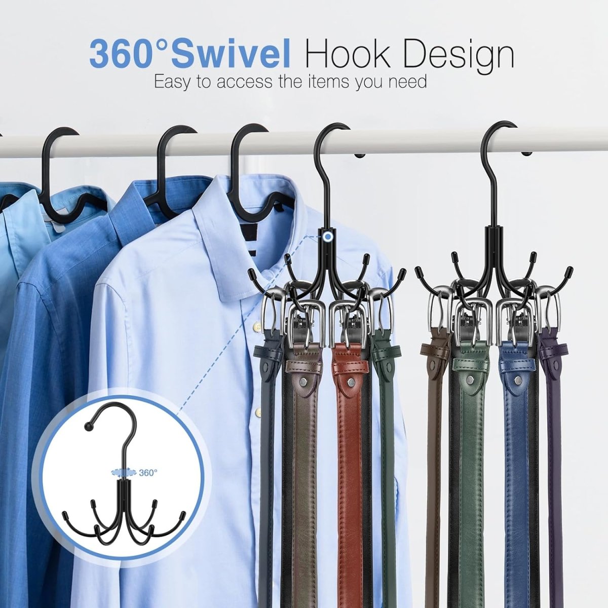Rotate Metal Hanger - LightsBetter