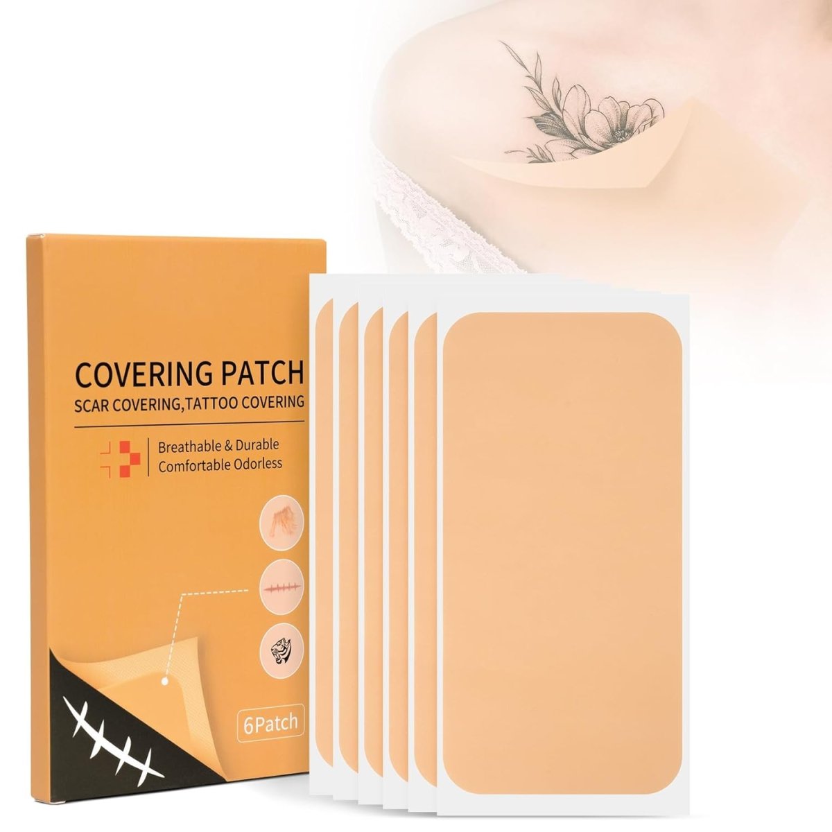 Waterproof Cover Up Patches/6Pcs - LightsBetter