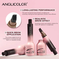 Thumbnail for Waterproof Eyebrow Angled Brush - LightsBetter