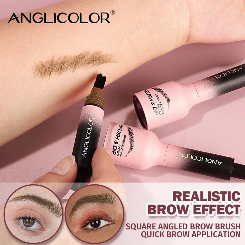Waterproof Eyebrow Angled Brush - LightsBetter