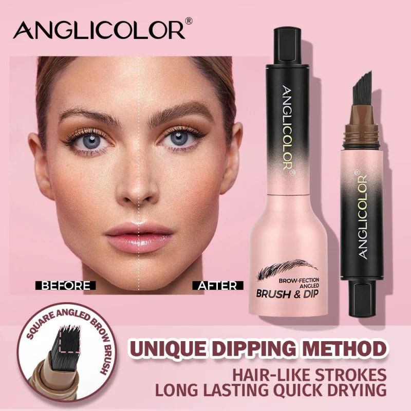 Waterproof Eyebrow Angled Brush - LightsBetter