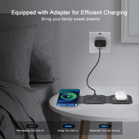 Thumbnail for 3 In 1 Magnetic Wireless Charger Pad - LightsBetter