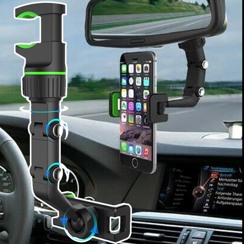 360 Degree Car Phone Holder - LightsBetter