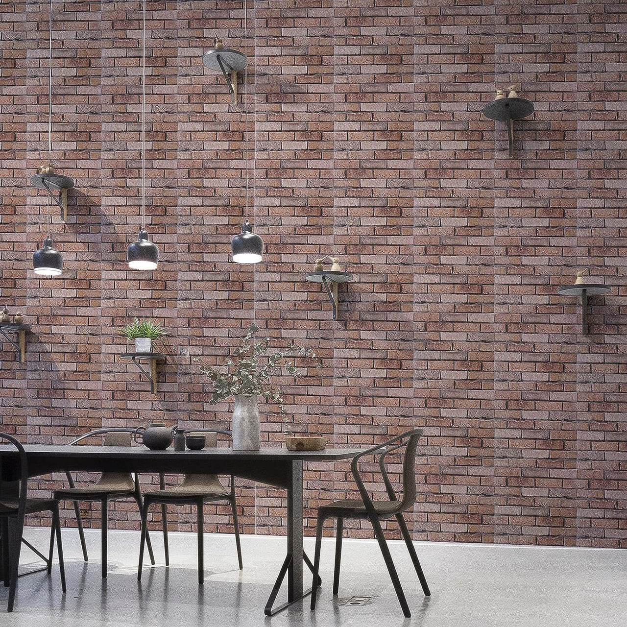 3D Self-Adhesive Wall Tiles/12Pcs - LightsBetter