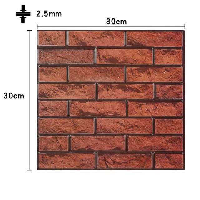 3D Self-Adhesive Wall Tiles/12Pcs - LightsBetter