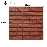 Thumbnail for 3D Self-Adhesive Wall Tiles/12Pcs - LightsBetter