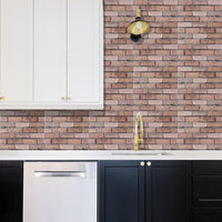 Thumbnail for 3D Self-Adhesive Wall Tiles/12Pcs - LightsBetter