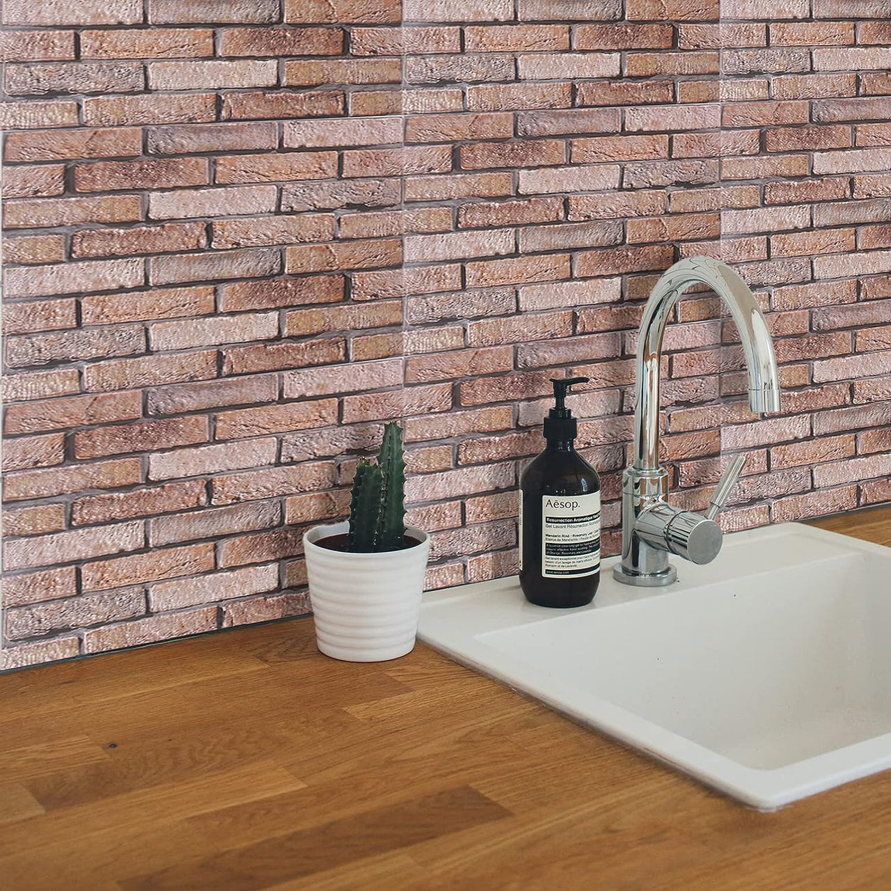 3D Self-Adhesive Wall Tiles/12Pcs - LightsBetter