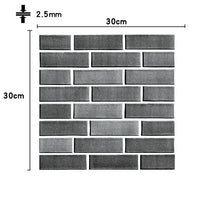 Thumbnail for 3D Self-Adhesive Wall Tiles/12Pcs - LightsBetter