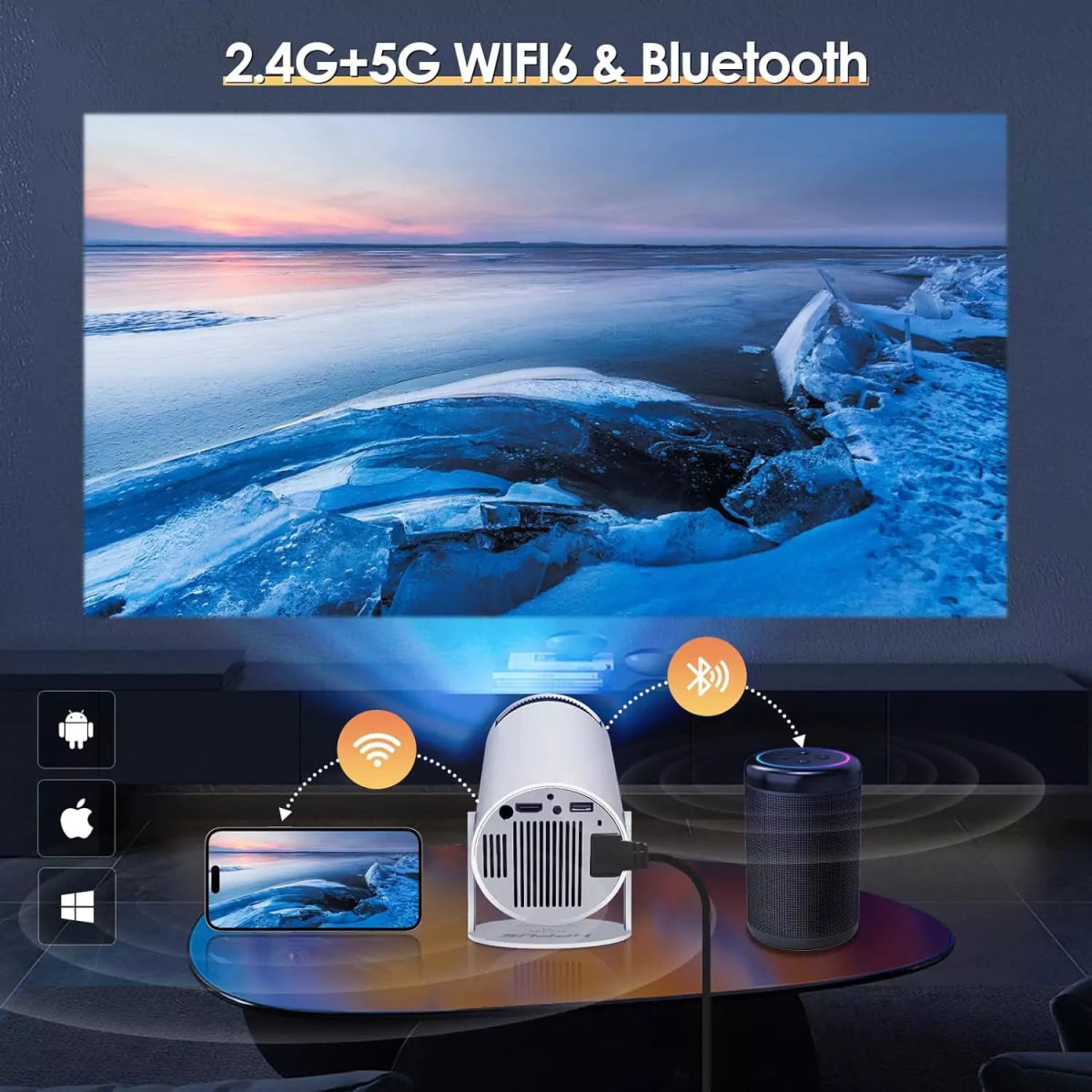 4K Portable Projector/Hot Deal - LightsBetter