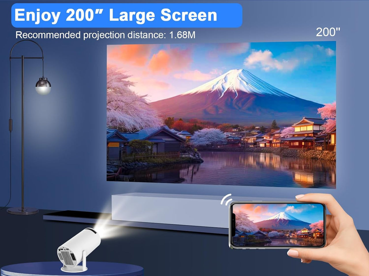 4K Portable Projector/Hot Deal - LightsBetter