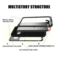 Thumbnail for Armor Metal Phone Case/Samsung - LightsBetter