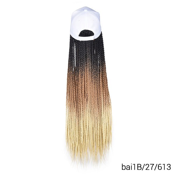 Baseball Cap Braided Wig - LightsBetter