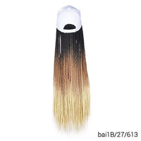 Thumbnail for Baseball Cap Braided Wig - LightsBetter