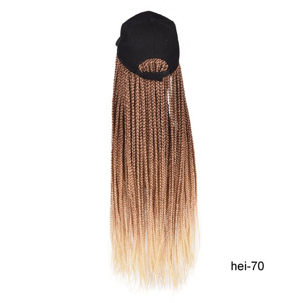 Baseball Cap Braided Wig - LightsBetter