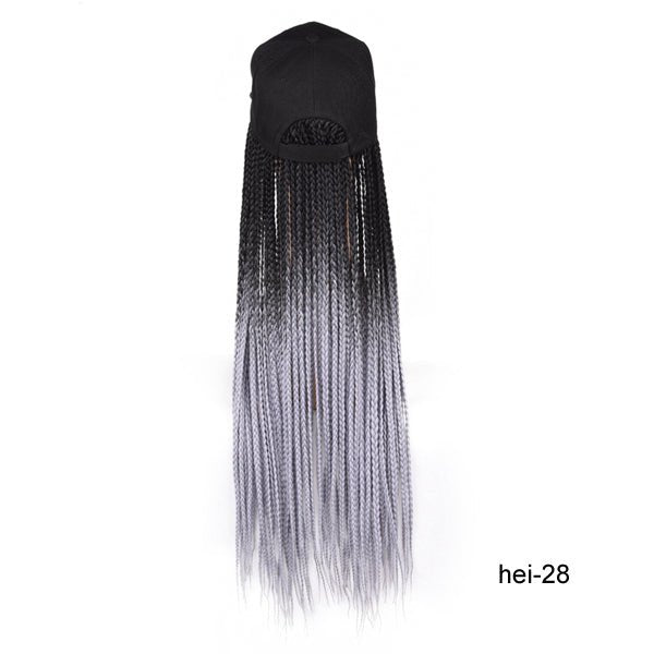 Baseball Cap Braided Wig - LightsBetter