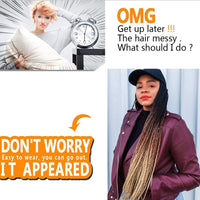 Thumbnail for Baseball Cap Braided Wig - LightsBetter