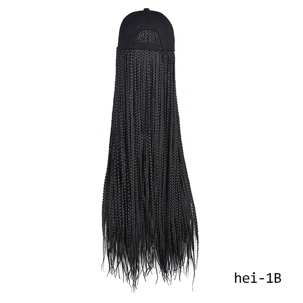 Baseball Cap Braided Wig - LightsBetter