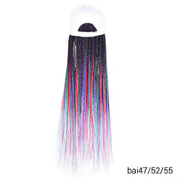 Thumbnail for Baseball Cap Braided Wig - LightsBetter