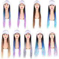 Thumbnail for Baseball Cap Braided Wig - LightsBetter
