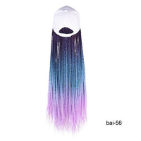 Thumbnail for Baseball Cap Braided Wig - LightsBetter