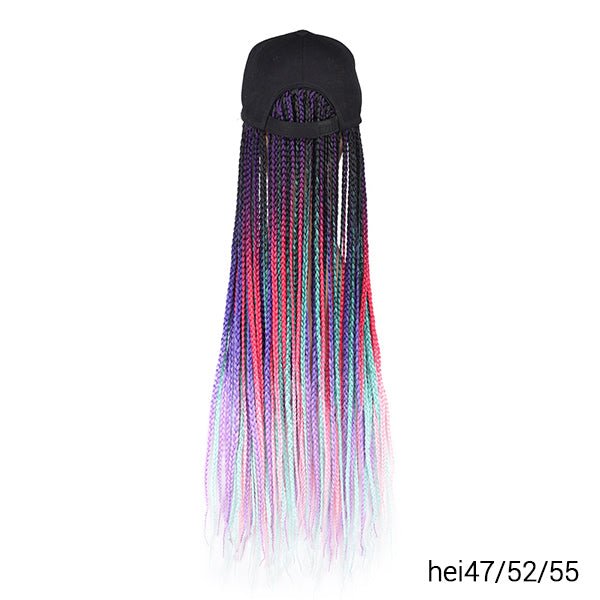 Baseball Cap Braided Wig - LightsBetter