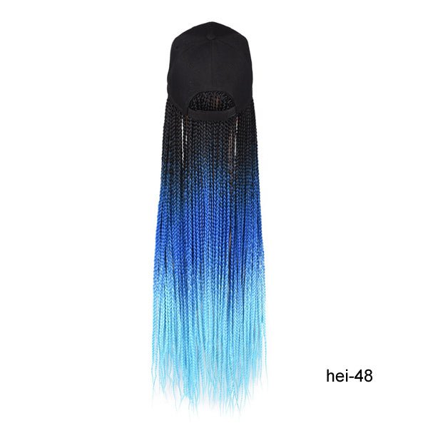 Baseball Cap Braided Wig - LightsBetter