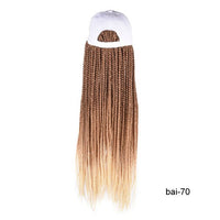 Thumbnail for Baseball Cap Braided Wig - LightsBetter