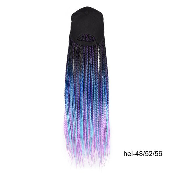 Baseball Cap Braided Wig - LightsBetter