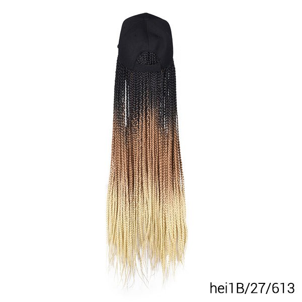 Baseball Cap Braided Wig - LightsBetter