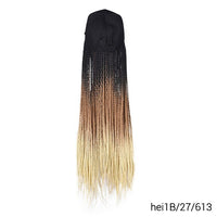 Thumbnail for Baseball Cap Braided Wig - LightsBetter