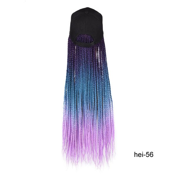 Baseball Cap Braided Wig - LightsBetter