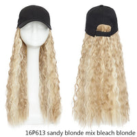 Thumbnail for Baseball Cap Long Hair Wig - LightsBetter