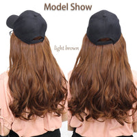 Thumbnail for Baseball Cap Long Hair Wig - LightsBetter