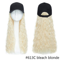 Thumbnail for Baseball Cap Long Hair Wig - LightsBetter