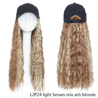 Thumbnail for Baseball Cap Long Hair Wig - LightsBetter