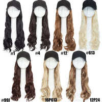 Thumbnail for Baseball Cap Long Hair Wig - LightsBetter